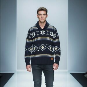 Projek Raw Men Sweaters Size M but fit L used